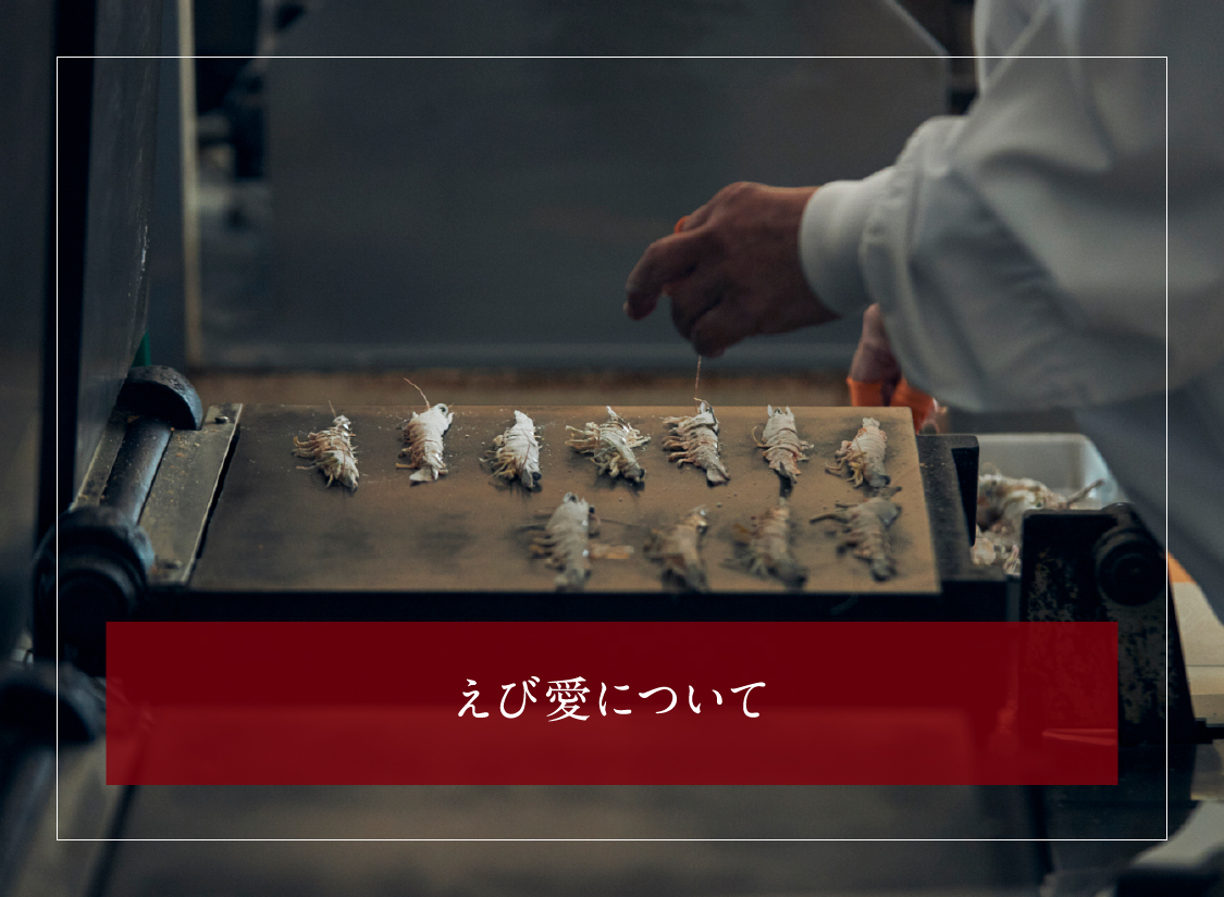 えび愛について